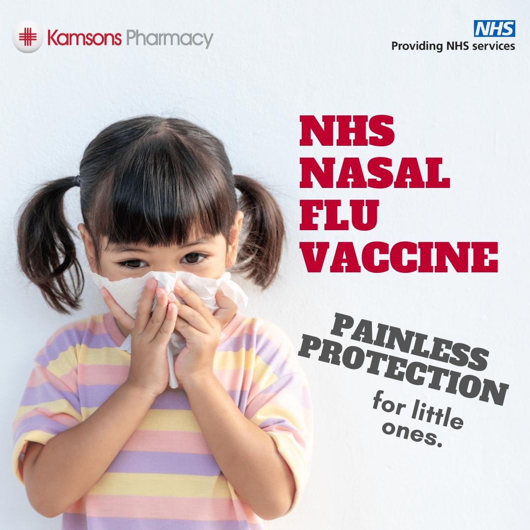 Nhs nasal flu vaccine. Painless protection for little ones.